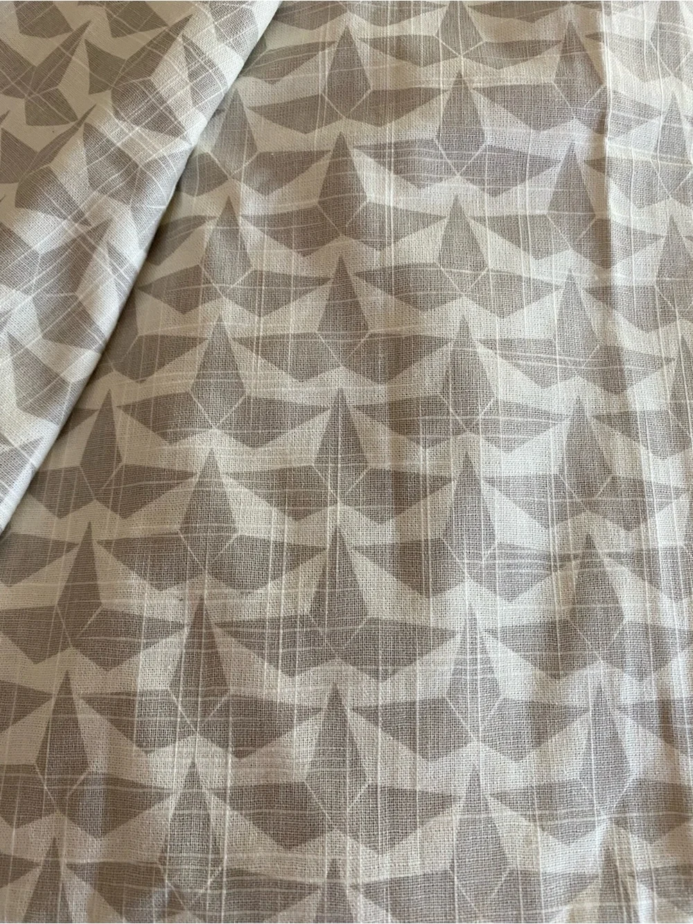 Nate Burkus Geo-Print Curtain Panel